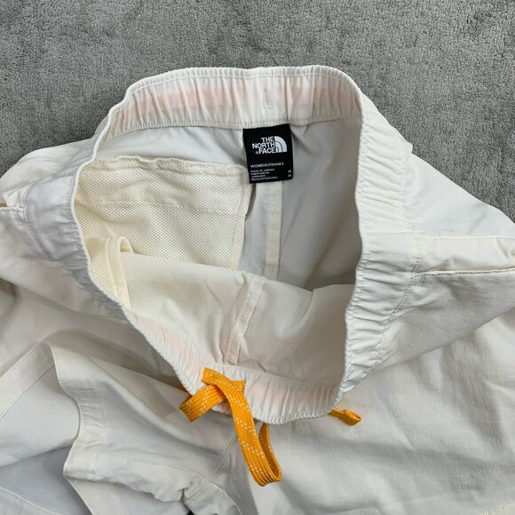 The North Face Class V Shorts Womens Medium White Outdoor Hiking Drawstring 4” - Picture 6 of 11